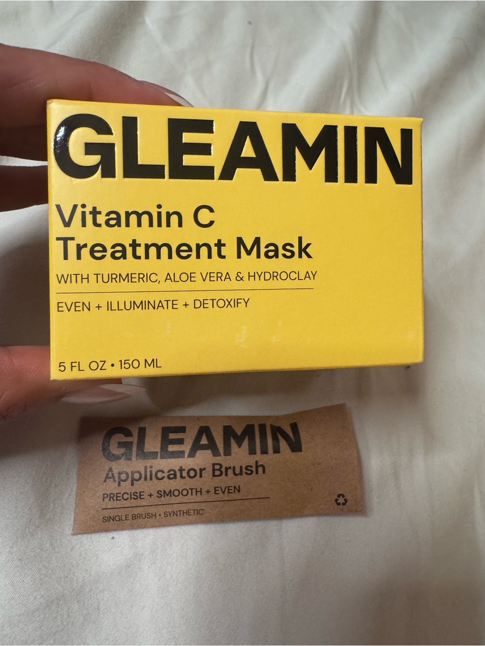 Gleaming Vitamin C Treatment Mask - Yellow